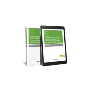Editorial Aranzadi La Capacidad Jurídica De Las Personas Con Discapacidad Medidas De Origen Legal Y Judicial (papel + E-book) Editorial Aranzadi La Capacidad Jurídica De Las Personas Con Discapacidad Medidas De Origen Legal Y Judicial (papel + E-book)