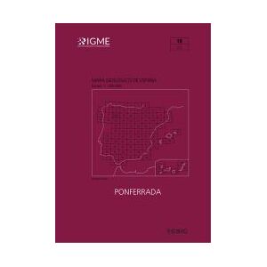 Consejo Superior de Investigaciones Cientificas Mapa Geológico De España, Escala 1:200.000 : Ponferrada, Hoja 18, 3-3 Consejo Superior de Investigaciones Cientificas Mapa Geológico De España, Escala 1:200.000 : Ponferrada, Hoja 18, 3-3