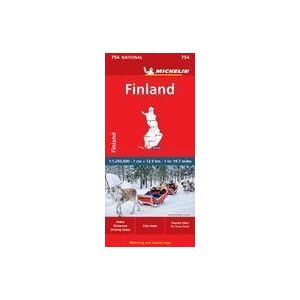 MICHELIN EDITIONS Mapa National Filande 11754 MICHELIN EDITIONS Mapa National Filande 11754