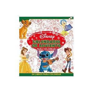 Libros Disney Disney. Calendario De Adviento Para Colorear Libros Disney Disney. Calendario De Adviento Para Colorear