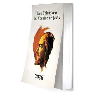 Ediciones Mensajero, S.A. Taco Calendario Del Corazón De Jesús - Clásico Con Imán - 2026 Ediciones Mensajero, S.A. Taco Calendario Del Corazón De Jesús - Clásico Con Imán - 2026