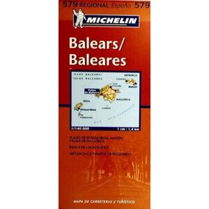 MICHELIN ESPAñA PORTUGAL S.A. Mapa Baleares -579- MICHELIN ESPAñA PORTUGAL S.A. Mapa Baleares -579-