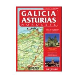 Editorial Arguval Mapa Galicia-asturias (noroeste) Editorial Arguval Mapa Galicia-asturias (noroeste)