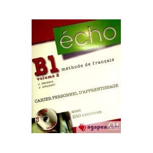 Klett Ernst /Schulbuch écho B1.2. Cahier Personnel D'apprentissage + Cd Audio + Corrigés Klett Ernst /Schulbuch écho B1.2. Cahier Personnel D'apprentissage + Cd Audio + Corrigés