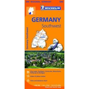 MICHELIN ESPAñA PORTUGAL S.A. Mapa Regional Germany Southwest MICHELIN ESPAñA PORTUGAL S.A. Mapa Regional Germany Southwest