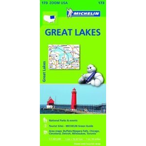 MICHELIN Great Lakes .mapa Zoom MICHELIN Great Lakes .mapa Zoom