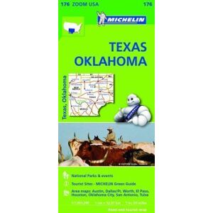 Michelin Texas Oklahoma .mapa Zoom Michelin Texas Oklahoma .mapa Zoom