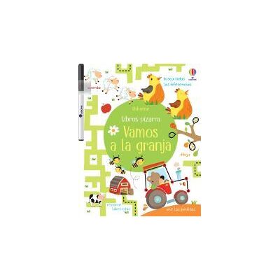 Usborne Vamos A La Granja. Libros Pizarra Usborne Vamos A La Granja. Libros Pizarra