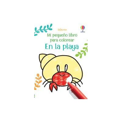 USBORNE Playa Pequeño Libro Color USBORNE Playa Pequeño Libro Color