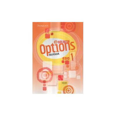 BURLINGTON Options 1 Eso, Work Books BURLINGTON Options 1 Eso, Work Books