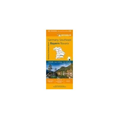 MICHELIN EDITIONS Mapa Regional Bayern MICHELIN EDITIONS Mapa Regional Bayern