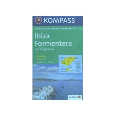 Mapa Ibiza (aleman) Kompass Mapa Ibiza (aleman) Kompass