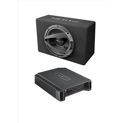 Pack amplificador e subwoofer hertz Pack amplificador e subwoofer hertz
