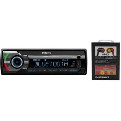 Conjunto de estéreo e auscultadores para automóvel Philips CE235BT Conjunto de estéreo e auscultadores para automóvel Philips CE235BT