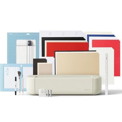 Plotter de Corte Cricut Explore 5 Castanho Taupe Pack Essential Bluetooth USB-C Plotter de Corte Cricut Explore 5 Castanho Taupe Pack Essential Bluetooth USB-C