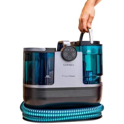 Aspirador de Estofos Cecotec Conga 7000 Carpet&Spot Clean Steam Max 1700W Lava a Vapor Depósitos Água Limpa/Suja Aspirador de Estofos Cecotec Conga 7000 Carpet&Spot Clean Steam Max 1700W Lava a Vapor Depósitos Água Limpa/Suja