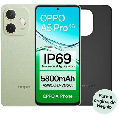 Oppo A5 Pro 5G 8GB 256GB 6.67" Verde Oppo A5 Pro 5G 8GB 256GB 6.67" Verde