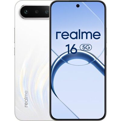 Realme 16 5G 8GB 256GB 6.57" Branco Realme 16 5G 8GB 256GB 6.57" Branco