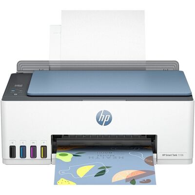 HP Smart Tank 5106 Impressora Multifunções a Cores WiFi + 3 anos de tinta incluídos HP Smart Tank 5106 Impressora Multifunções a Cores WiFi + 3 anos de tinta incluídos