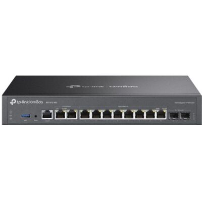 Router Ethernet WAN 2,5 Gbps TP-Link Omada ER7412-M2 com 7 portas RJ-45 e segurança avançada Router Ethernet WAN 2,5 Gbps TP-Link Omada ER7412-M2 com 7 portas RJ-45 e segurança avançada