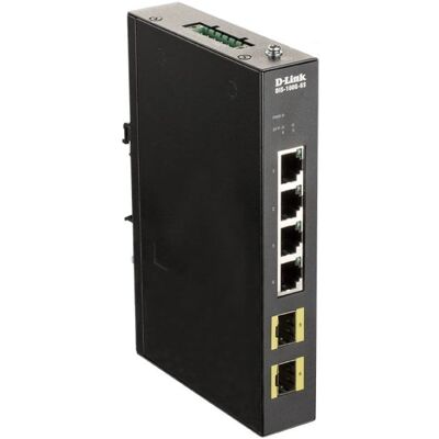D-Link DIS-100G-06P/M Switch Não-Gerido 6x Portas Gigabit PoE+ DIN Rail IP40 D-Link DIS-100G-06P/M Switch Não-Gerido 6x Portas Gigabit PoE+ DIN Rail IP40