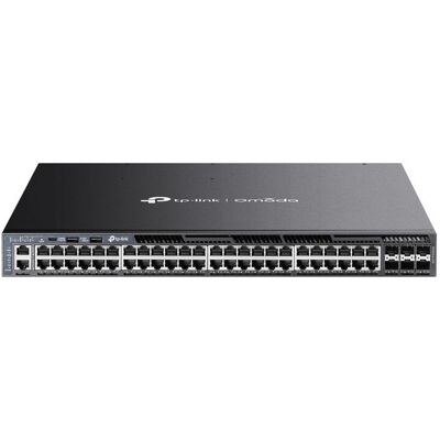 TP-Link Omada SG6654XHP Switch Gerido Rack 1U 48 Portas PoE+ L3 TP-Link Omada SG6654XHP Switch Gerido Rack 1U 48 Portas PoE+ L3