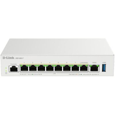 Router D-Link DBR-600-P Com Fios 2.5G Multi-Gigabit VPN PoE WiFi Controller Router D-Link DBR-600-P Com Fios 2.5G Multi-Gigabit VPN PoE WiFi Controller