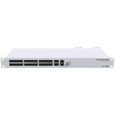 Switch Mikrotik CRS326-24S+2Q+RM 24 SFP+ 2 QSFP+ 40Gbps L3 Rack 1U Switch Mikrotik CRS326-24S+2Q+RM 24 SFP+ 2 QSFP+ 40Gbps L3 Rack 1U