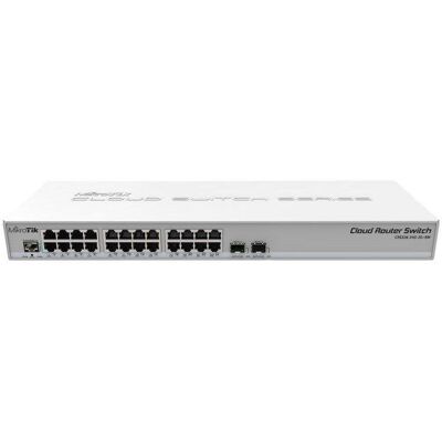 Switch Mikrotik CRS326-24G-2S+RM 24 Portas Gigabit 2 SFP+ Dual Boot Gerido Switch Mikrotik CRS326-24G-2S+RM 24 Portas Gigabit 2 SFP+ Dual Boot Gerido