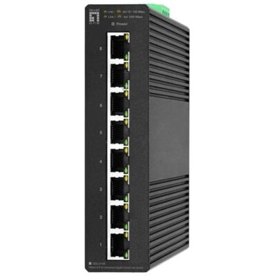 Switch LevelOne IGS-2108 L2 Gestido 8 Ports Gigabit Ethernet Switch LevelOne IGS-2108 L2 Gestido 8 Ports Gigabit Ethernet