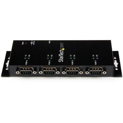 StarTech Concentrador Adaptador USB a Serie RS232 DB9 4 Puertos StarTech Concentrador Adaptador USB a Serie RS232 DB9 4 Puertos