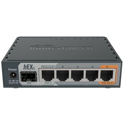 MikroTik RB760iGS hEX S Router 5 Portas Gigabit + 1 SFP MikroTik RB760iGS hEX S Router 5 Portas Gigabit + 1 SFP