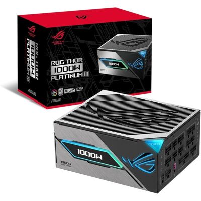 Asus ROG Thor 1000P3 ATX 3.1 PCIe 5.1 1000W 80 Plus Platinum Modular Asus ROG Thor 1000P3 ATX 3.1 PCIe 5.1 1000W 80 Plus Platinum Modular