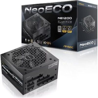 Fuente de Alimentación Antec NeoECO X8000A589EU 1200W Certificación Platinum modular Fuente de Alimentación Antec NeoECO X8000A589EU 1200W Certificación Platinum modular