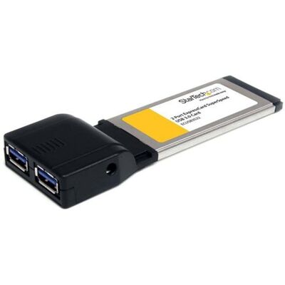 Cartão Adaptador ExpressCard StarTech 2 Portas USB 3.2 Gen 1 com UASP Cartão Adaptador ExpressCard StarTech 2 Portas USB 3.2 Gen 1 com UASP