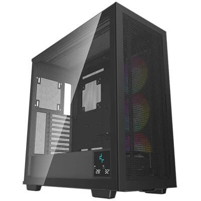 DeepCool MORPHEUS Semitorre ATX Vidro Temperado USB-C Preta DeepCool MORPHEUS Semitorre ATX Vidro Temperado USB-C Preta