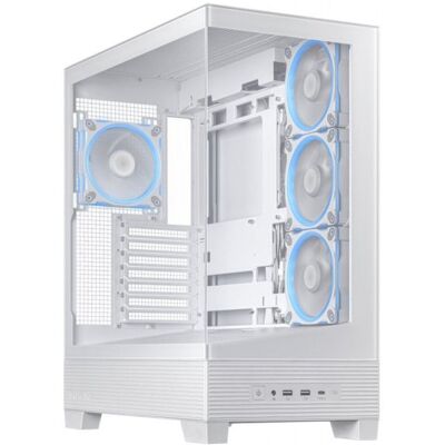 Asus A31 PLUS ARGB Mid Tower ATX Vidro Temperado Duplo USB-C Branca Asus A31 PLUS ARGB Mid Tower ATX Vidro Temperado Duplo USB-C Branca