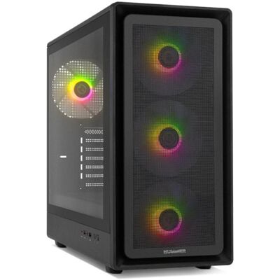 Nox Hummer AERO Semitorre ATX Hyperflow ARGB com USB-C e Vidro Temperado Preta Nox Hummer AERO Semitorre ATX Hyperflow ARGB com USB-C e Vidro Temperado Preta