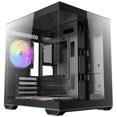 Caixa PC Antec CX60M ARGB Mini Tower ITX/micro ATX Vidro Temperado Preta Caixa PC Antec CX60M ARGB Mini Tower ITX/micro ATX Vidro Temperado Preta