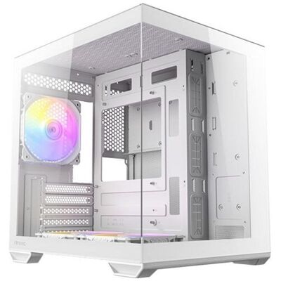 Caixa PC Antec CX60M ARGB White Mini Tower ITX Vidro Templado Caixa PC Antec CX60M ARGB White Mini Tower ITX Vidro Templado