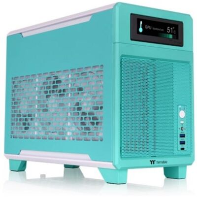 Thermaltake TR100 Caixa Micro-ATX com USB 3.2 Steel Mint Thermaltake TR100 Caixa Micro-ATX com USB 3.2 Steel Mint
