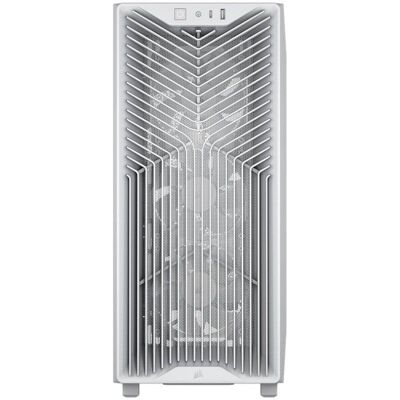 Caixa PC Corsair 3200D RS Mid-Tower Branca Vidro Temperado 3 Ventoinhas Caixa PC Corsair 3200D RS Mid-Tower Branca Vidro Temperado 3 Ventoinhas