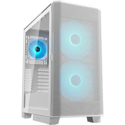 Caixa Cougar CGR-5YA6W-RGB Midi Tower ATX Vidro Temperado RGB Branca Caixa Cougar CGR-5YA6W-RGB Midi Tower ATX Vidro Temperado RGB Branca