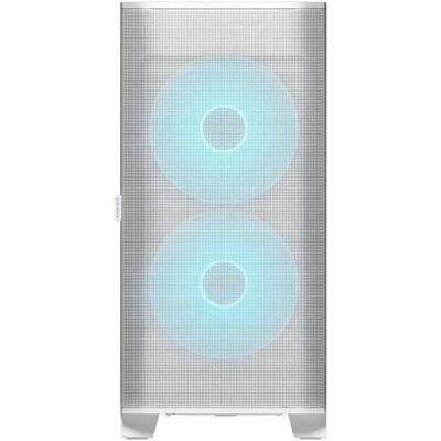 Caixa Cougar CGR-5YA6W-RGB Midi Tower ATX Vidro Temperado RGB Branca Caixa Cougar CGR-5YA6W-RGB Midi Tower ATX Vidro Temperado RGB Branca