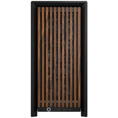 Chassis PC Corsair FRAME 4000D WOOD RS modular painel madeira nogueira preto Chassis PC Corsair FRAME 4000D WOOD RS modular painel madeira nogueira preto