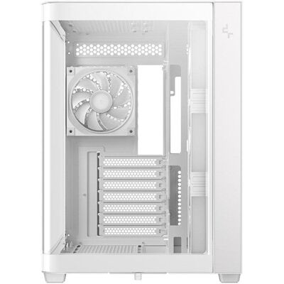 Caixa DeepCool CG530U 4F WH Vidro Curvo ARGB ATX Branca Caixa DeepCool CG530U 4F WH Vidro Curvo ARGB ATX Branca