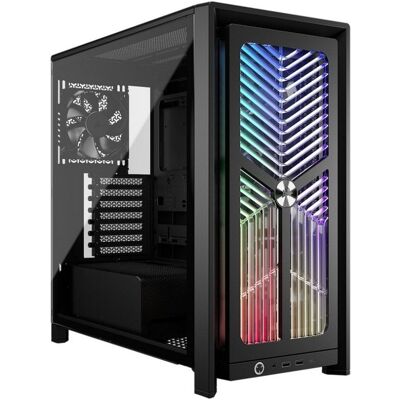 Torre ATX Corsair FRAME 4000X RS ARGB Vidro Temperado USB-C Preta Torre ATX Corsair FRAME 4000X RS ARGB Vidro Temperado USB-C Preta