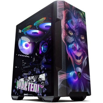 Torre MSI MAG FORGE M100R Vidro Temperado ARGB USB 3.2 Preta Joker II Edition Torre MSI MAG FORGE M100R Vidro Temperado ARGB USB 3.2 Preta Joker II Edition