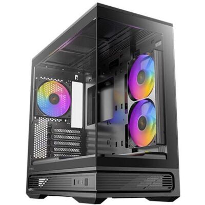 Caja PC Antec C2M ARGB Mini Tower Vidro Temperado Preto com Janela ARGB Caja PC Antec C2M ARGB Mini Tower Vidro Temperado Preto com Janela ARGB