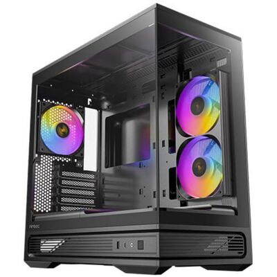 Caja PC Antec C2M ARGB Mini Tower Vidro Temperado Preto com Janela ARGB Caja PC Antec C2M ARGB Mini Tower Vidro Temperado Preto com Janela ARGB
